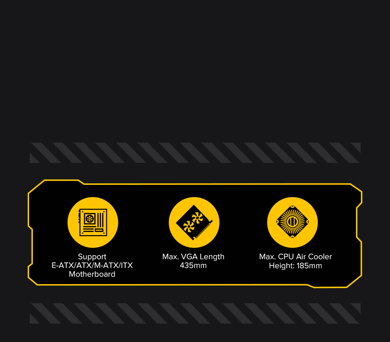 GAMEMAX Leader TG Black Full Tower Computer Case